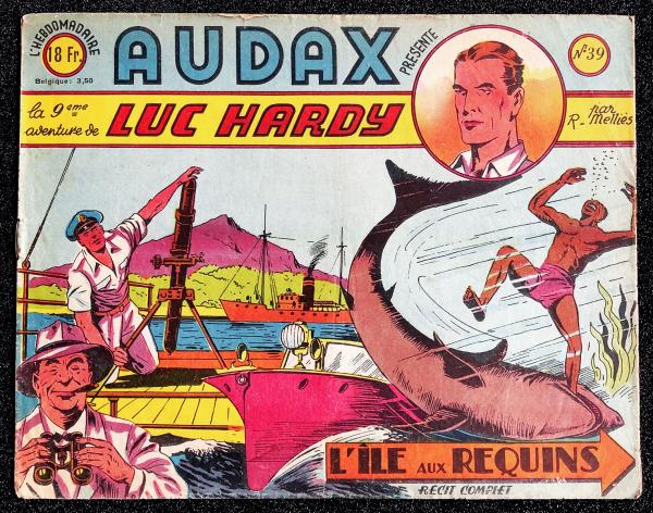 Audax 1ère série # 39 - Luc Hardy n°9 : l'île aux requins