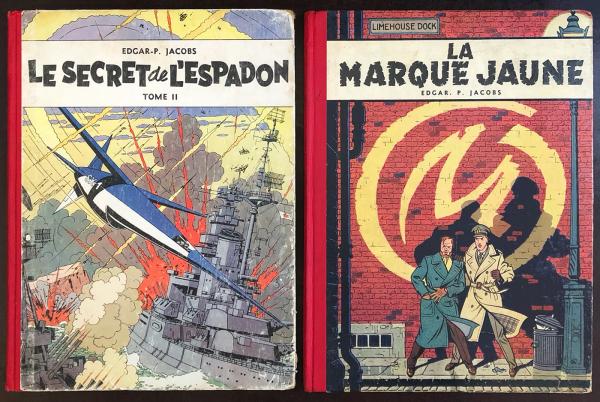 Blake et Mortimer # 0 - Lot 2 volumes - Espadon T2 / Marque jaune EO !