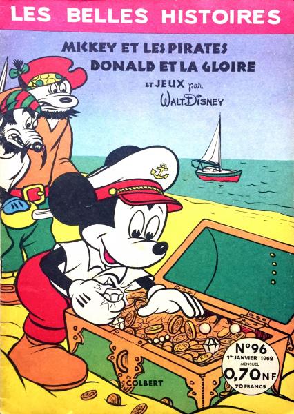 Les belles histoires de Walt Disney (2ème série) # 96 - Mickey et les pirates