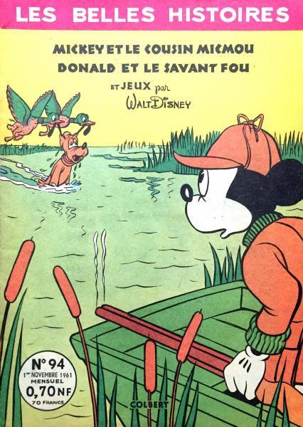 Les belles histoires de Walt Disney (2ème série) # 94 - Mickey et le cousin Micmou