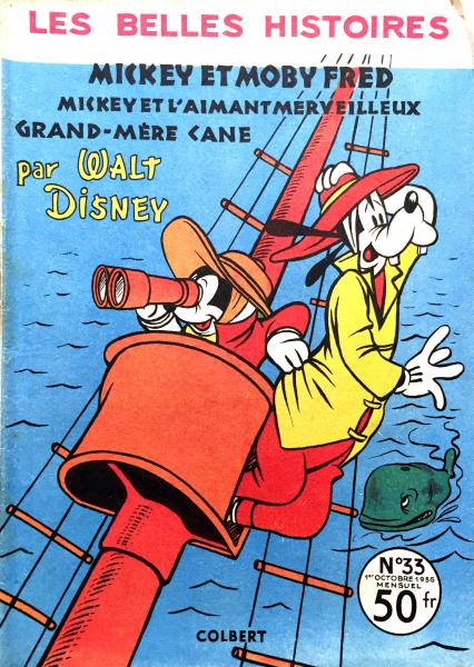Les belles histoires de Walt Disney (2ème série) # 33 - Mickey et Moby Fred
