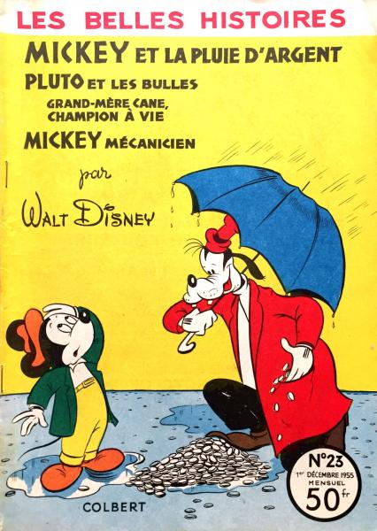 Les belles histoires de Walt Disney (2ème série) # 23 - Mickey et la pluie d'argent