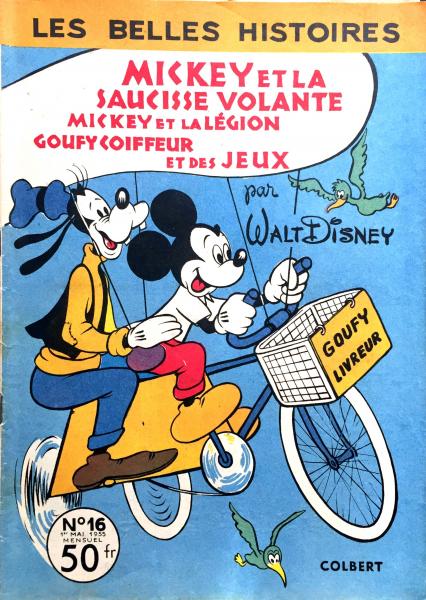 Les belles histoires de Walt Disney (2ème série) # 16 - Mickey et la saucisse volante