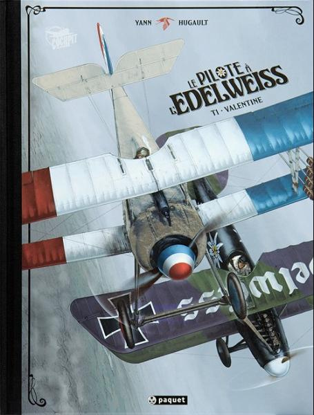 Le pilote à l'edelweiss # 1 - Valentine - TL 999 ex. N&S + ex-libris