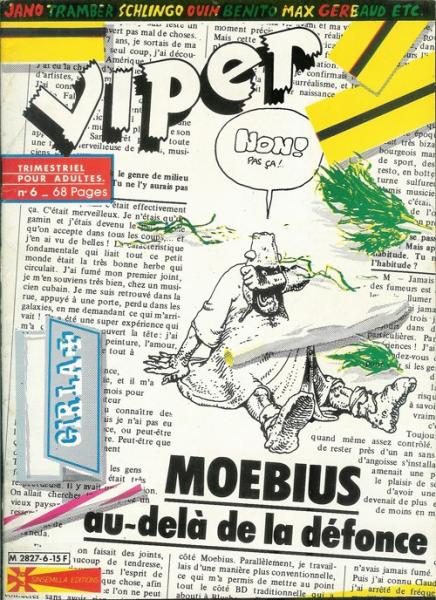 Viper # 6 - Moebius - au-delà de la défonce