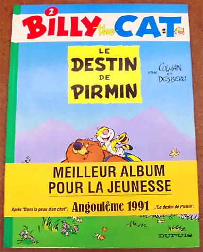 Billy the cat # 2 - Le Destin de Pirmin + bandeau de sortie