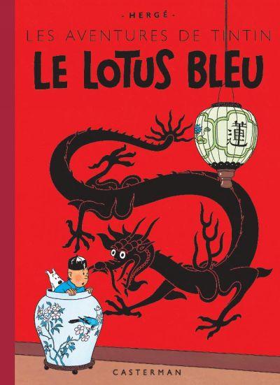 Tintin (fac-simile couleurs) # 5 - Le lotus bleu