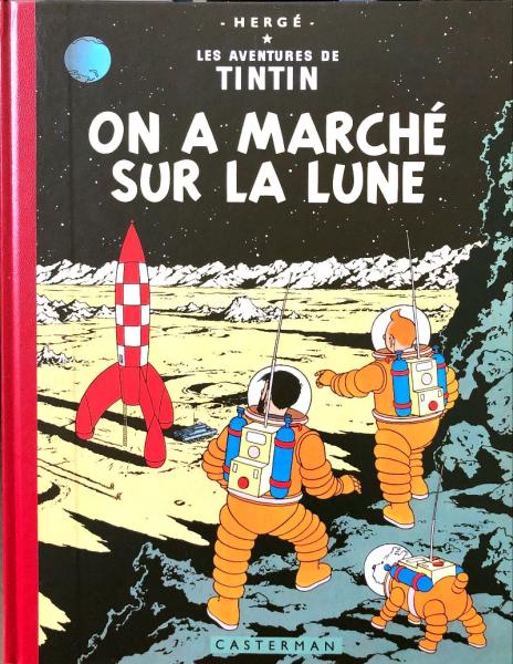 Tintin (fac-simile couleurs) # 17 - On a marché sur la Lune