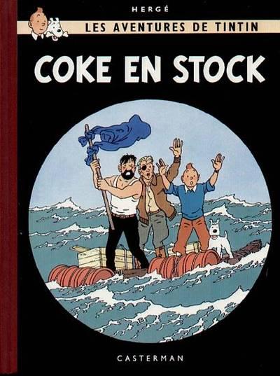 Tintin (fac-simile couleurs) # 19 - Coke en stock