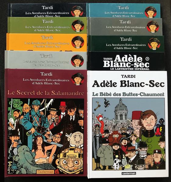 Adèle Blanc-sec # 0 - Collection complète T1 à 10