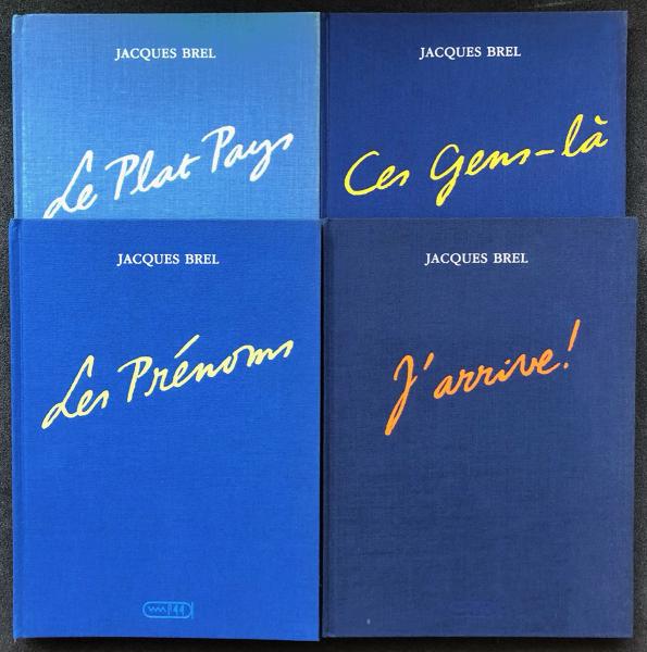 Jacques Brel # 0 - Série complète T1 à 4 - numérotés