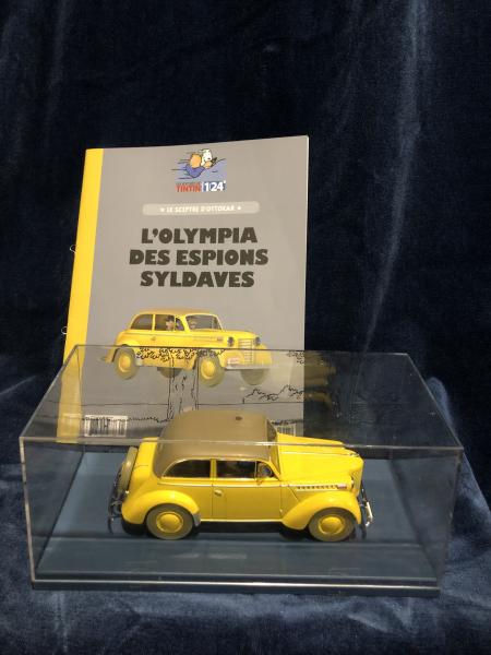 Voitures Tintin (Atlas 1.24eme) # 21 - L'Olympia des espions Syldaves + livret