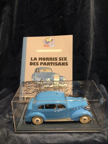 Voitures Tintin (Atlas 1.24eme) # 53 - La Morris six des partisans + livret