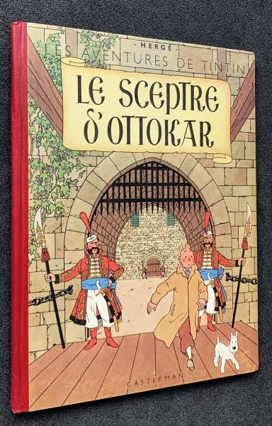 Tintin (une aventure de) # 8 - Le Sceptre d'Ottokar - B2 1948