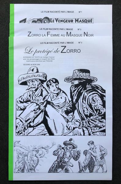 Zorro (Bob Dan) # 0 - Série complète tomes 1 à 3 - tirage limité