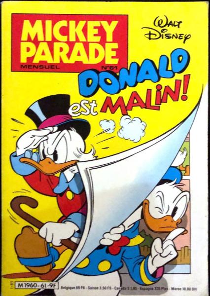Mickey parade (deuxième serie) # 61 - Donald est malin!
