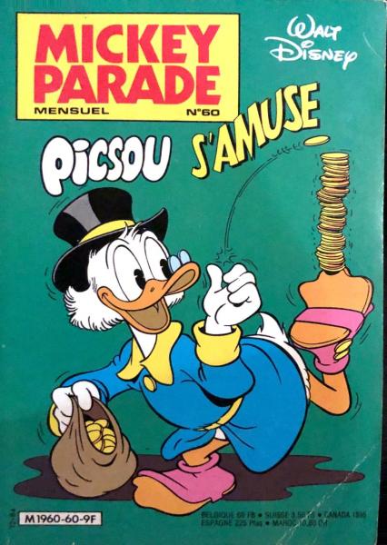 Mickey parade (deuxième serie) # 60 - Picsou s'amuse