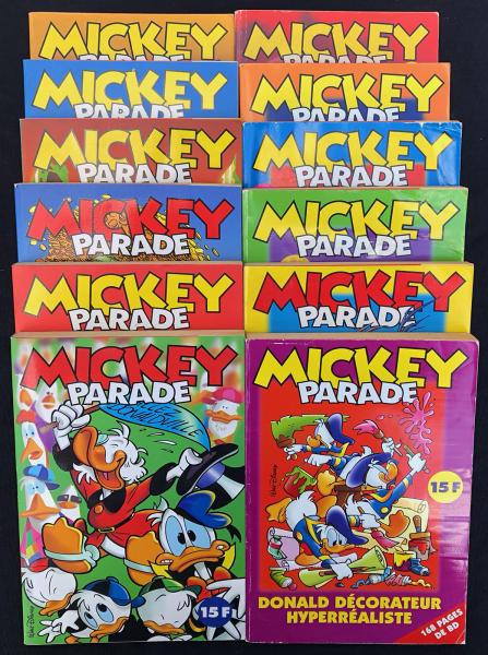 Mickey parade (deuxième serie) # 0 - N°217 à 228 (année 1998 complète)