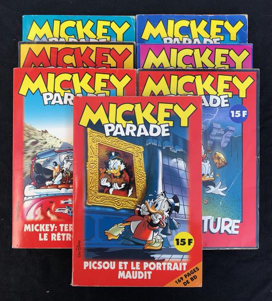 Mickey parade (deuxième serie) # 0 - N°229 à 235 - lot des 7 numéros de transition