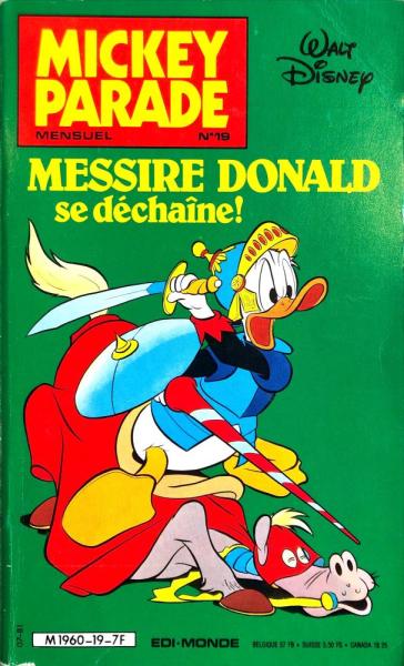 Mickey parade (deuxième serie) # 19 - Messire Donald se déchaîne!