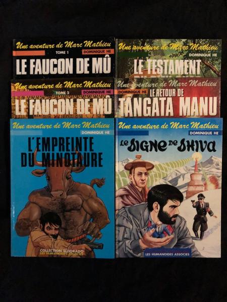 Marc Mathieune (une aventure de) # 0 - Série complète 6 volumes en EO