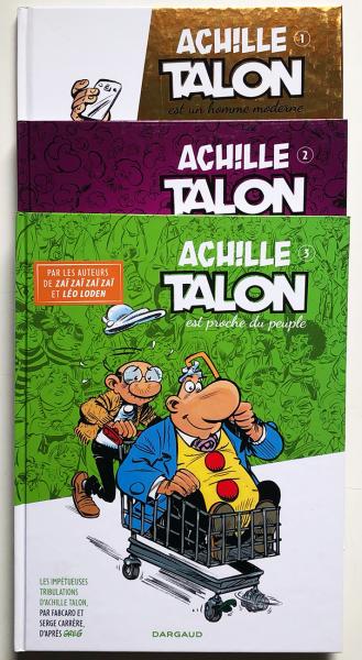 Achille Talon (les impétueuses tribulations) # 0 - Série complète T1 à 3 en EO