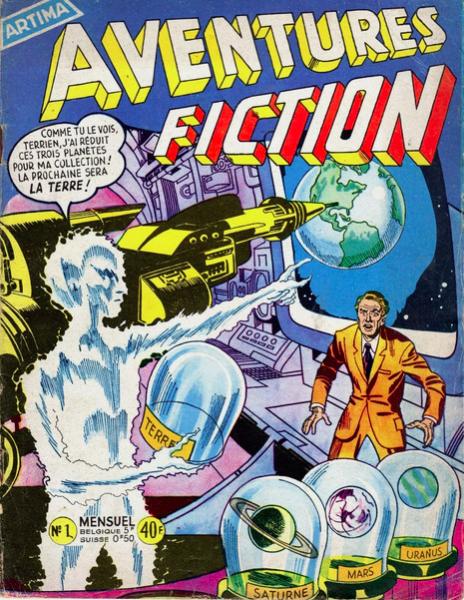 Aventures fiction # 1 - L'homme qui collectionnait les planètes