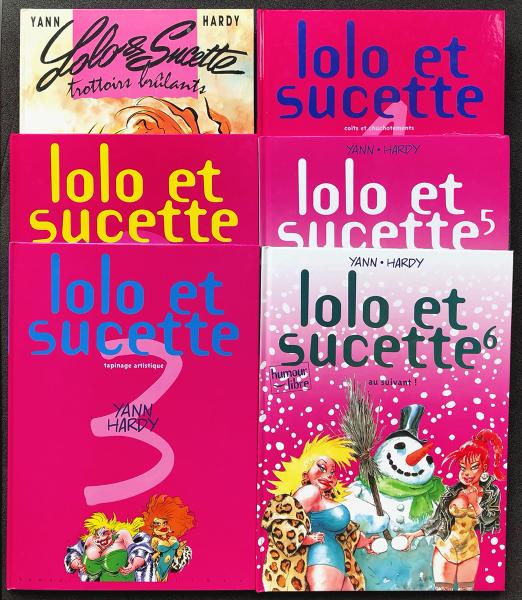 Lolo et Sucette # 0 - Collection complète 6 T. en EO + ex-libris + calendrier
