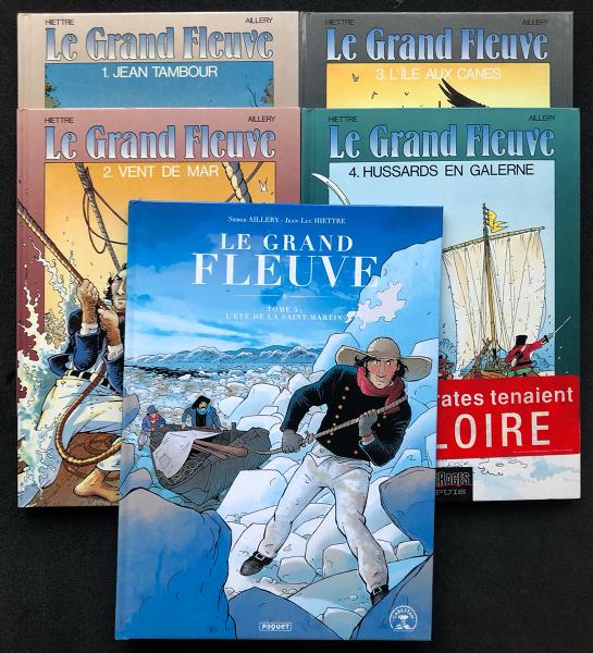 Le Grand fleuve # 0 - Série comp^lète en EO + posters