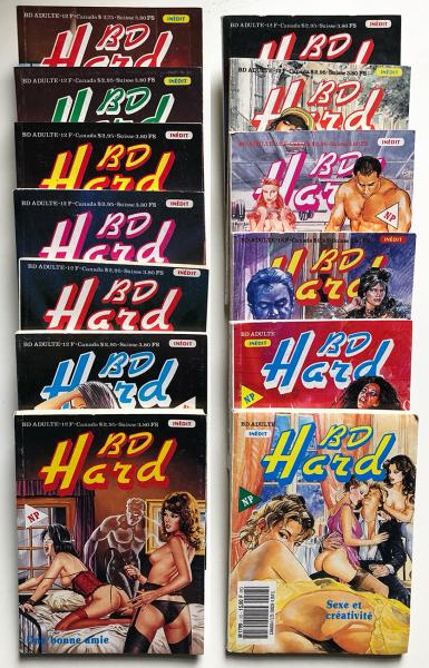 BD Hard (Novel press) # 1 - Collection complète 13 numéros