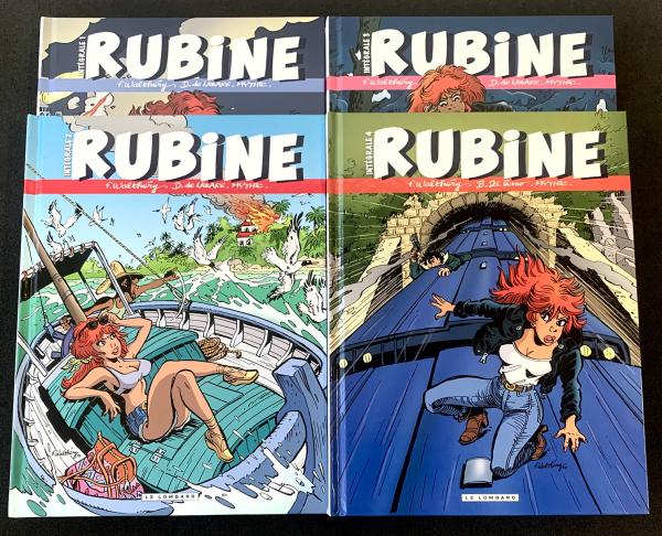 Rubine (intégrale) # 0 - Série complète 4 volumes intégrale