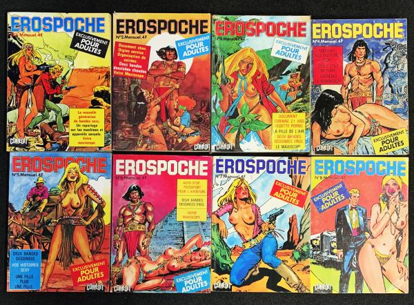 Erospoche # 0 - Série complète n°1 à 8