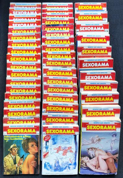 Sexorama # 0 - Rare collection (quasi) complète 1 à 47