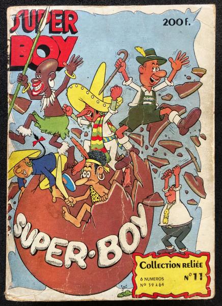 Super boy (recueils) # 11 - Album contient 59 à 64 - Jacovitti 1954