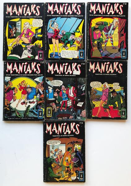 Maniaks # 0 - Série complète n°1 à 7