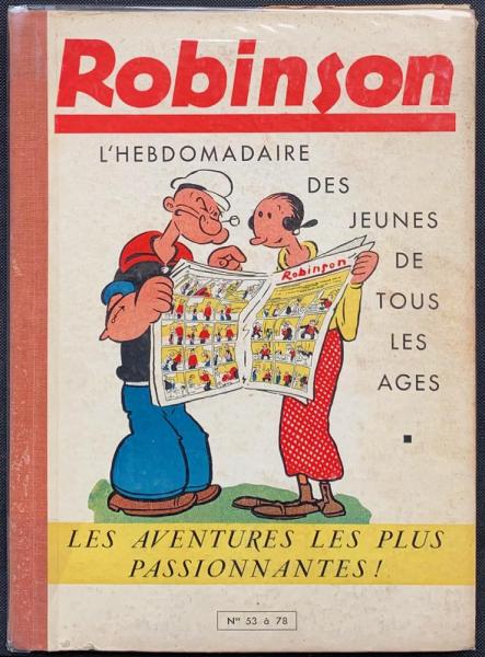 Robinson (avant-guerre) # 0 - Recueil 2ème année n°1 - 53 à 78