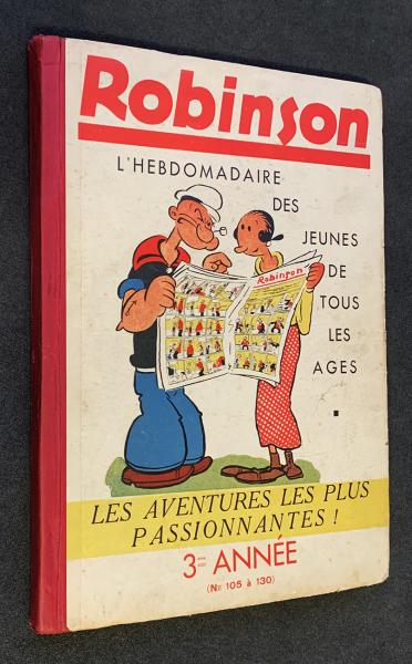 Robinson (avant-guerre) # 0 - Recueil 3ème année n°1 - 105 à 130