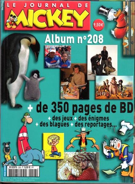 Journal de Mickey (recueils) # 208 - Album contient 2736 à 2749