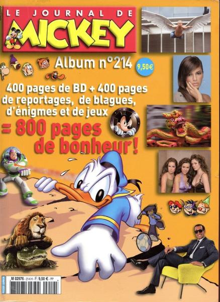 Journal de Mickey (recueils) # 214 - Album contient 2804 au 2815