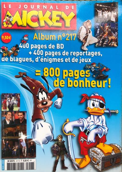 Journal de Mickey (recueils) # 217 - Album contient 2842 à 2853