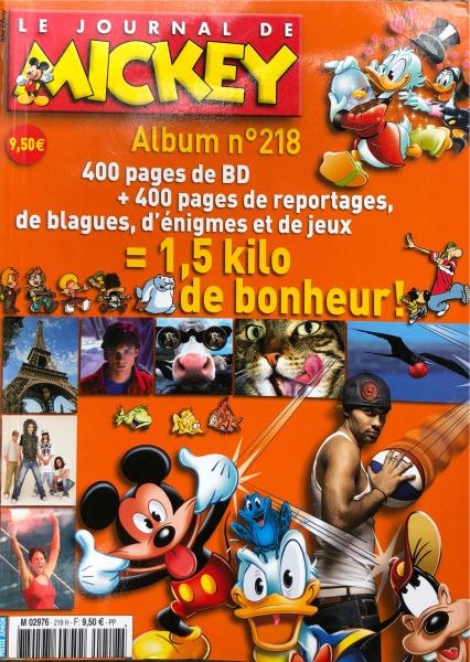 Journal de Mickey (recueils) # 218 - Album contient 2854 à 2863