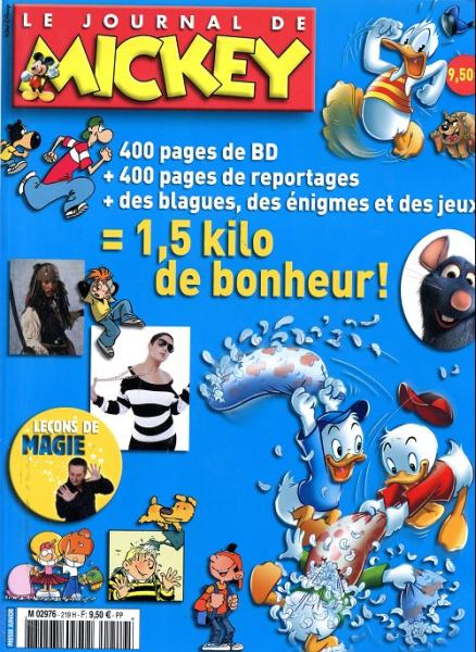 Journal de Mickey (recueils) # 219 - Album contient 2864 au 2875