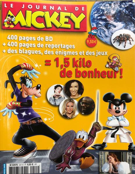 Journal de Mickey (recueils) # 221 - Album contient 2888 au 2899