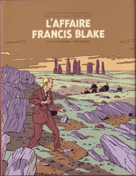 Blake et Mortimer (série grand format) # 13 - L'affaire Francis Blake - TL bibliophile jaquette + ex-libris