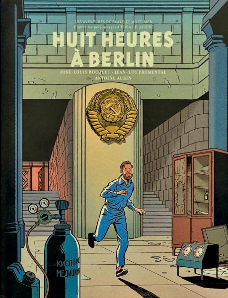 Blake et Mortimer (série grand format) # 29 - Huit heurs à Berlin - TL bibliophile jaquette + ex-libris