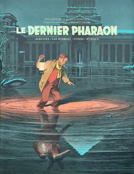 Blake et Mortimer # 0 - Le Dernier pharaon - TL bibliophile jaquette + ex-libris