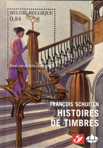 Bruce J. Hawker # 0 - François Schuiten - Histoires de timbres 2000 ex.