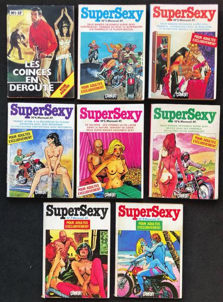 SuperSexy # 0 - Série complète n°1 à 8