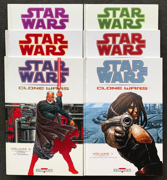 Star Wars - Clone Wars # 0 - Lot T1 à 6