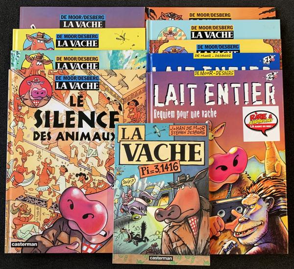 La Vache # 0 - La Vache + Lait entier collection complète 10 vol. en EO